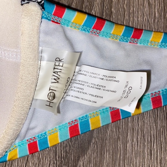 Tribal Geometric Halter Balconette Bikini Top - Picture 4 of 7